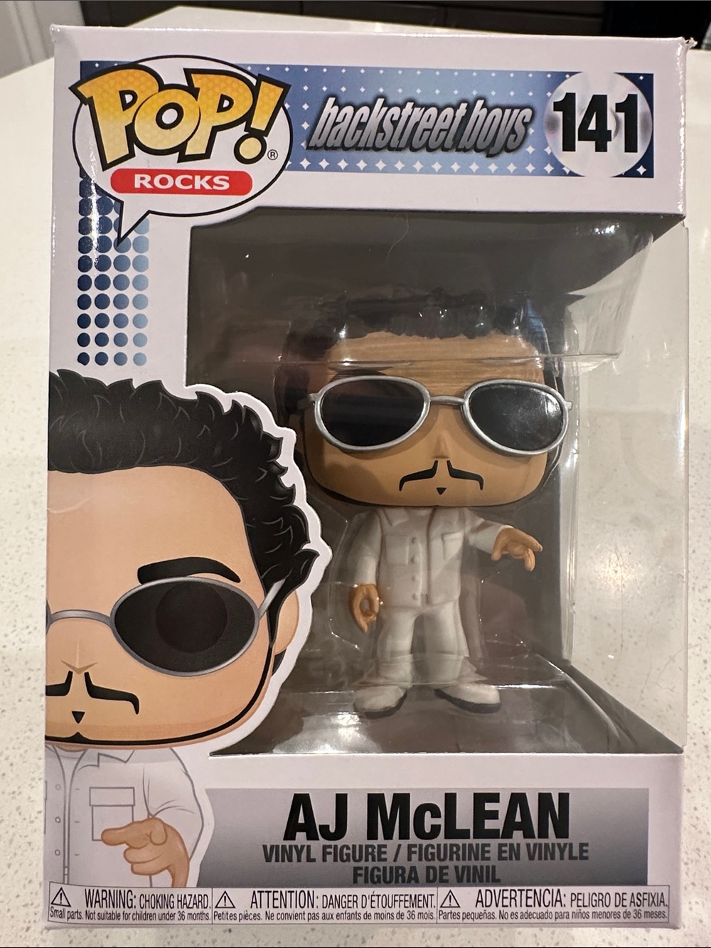 Funko AJ McLean Pop! Rocks Figure – VAULTED